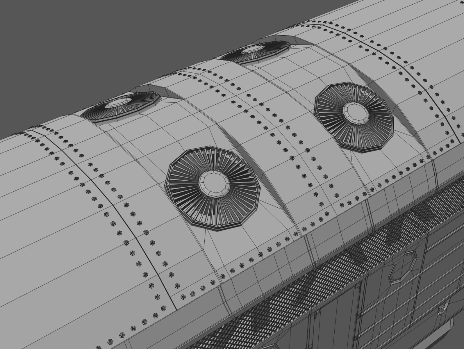 NoHAB M61 Locomotive Train Engine 3D model_14