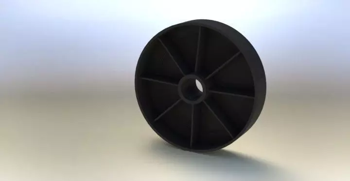 Mowers Wheel Free 3D model