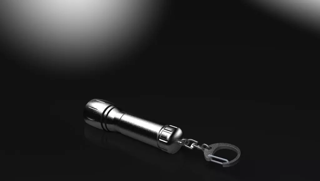 Flaslight flashlight Free 3D model_0