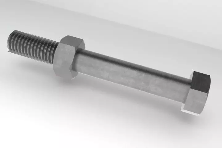 M10 Metric BoltNut Free 3D model_0