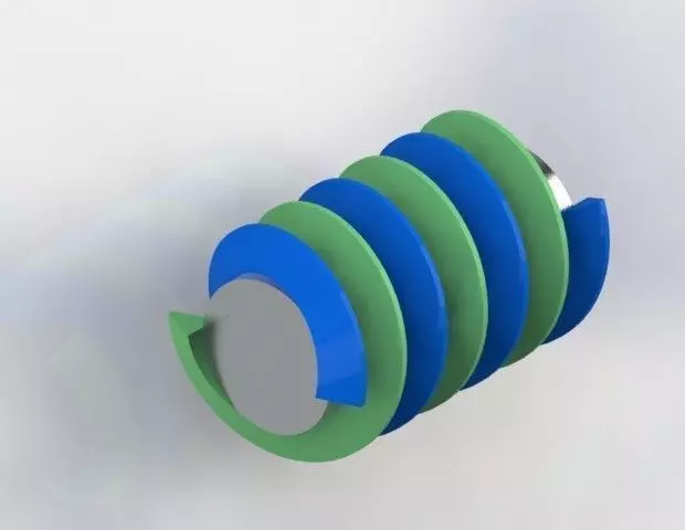 Helix Gear Free 3D model_0