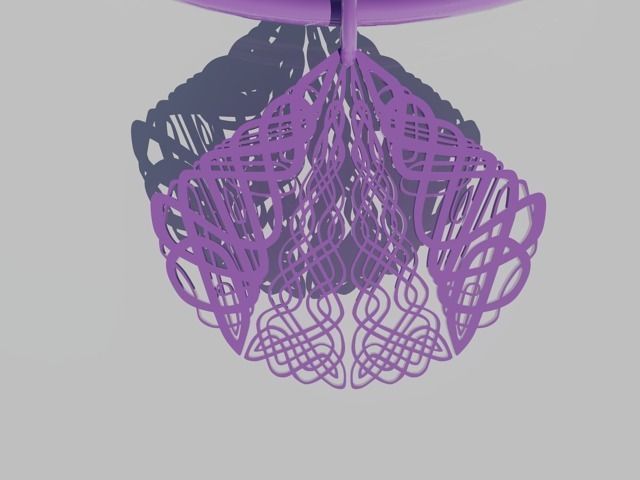 Knight Knot Torc 3D print model_1