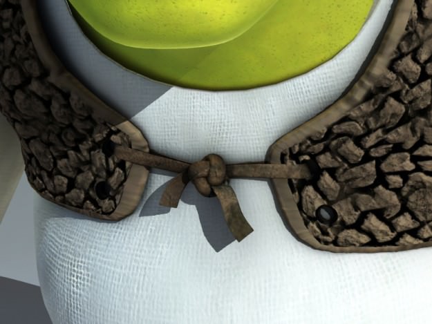 Shrek animated character from 3D model_12