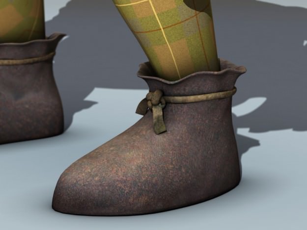 Shrek animated character from 3D model_10