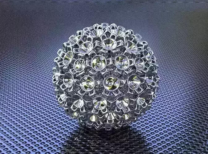 BRO SPHERE STRUCTURE 3D print model
