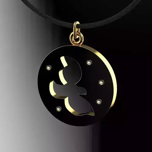 Bird Diamond pendant