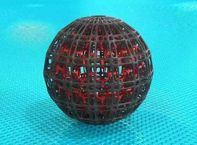 BRO SPHERE STRUCTURE 3D print model