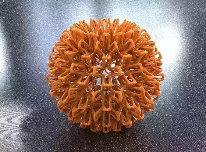 BRO SPHERE STRUCTURE 3D print model