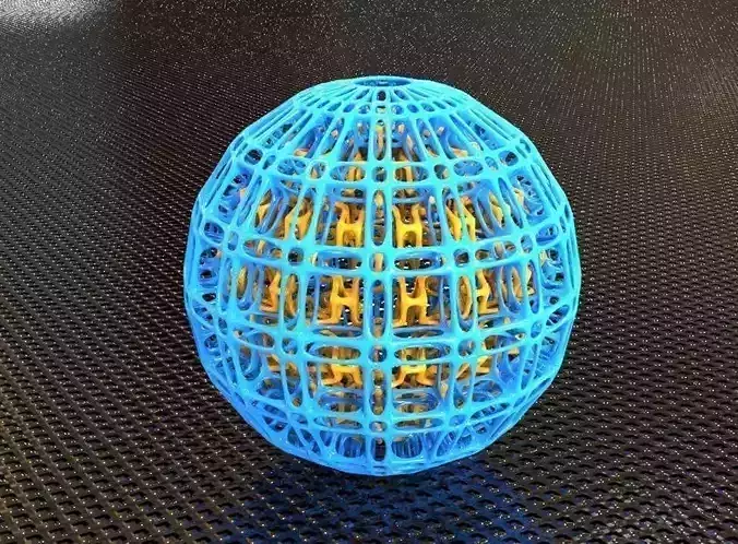 BRO SPHERE STRUCTURE 3D print model