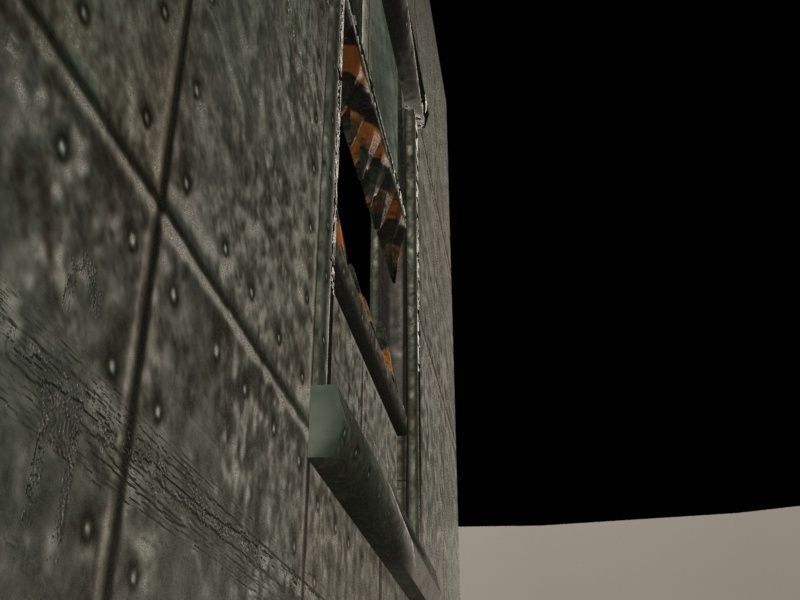 Teeth Gate Low-poly 3D model_19