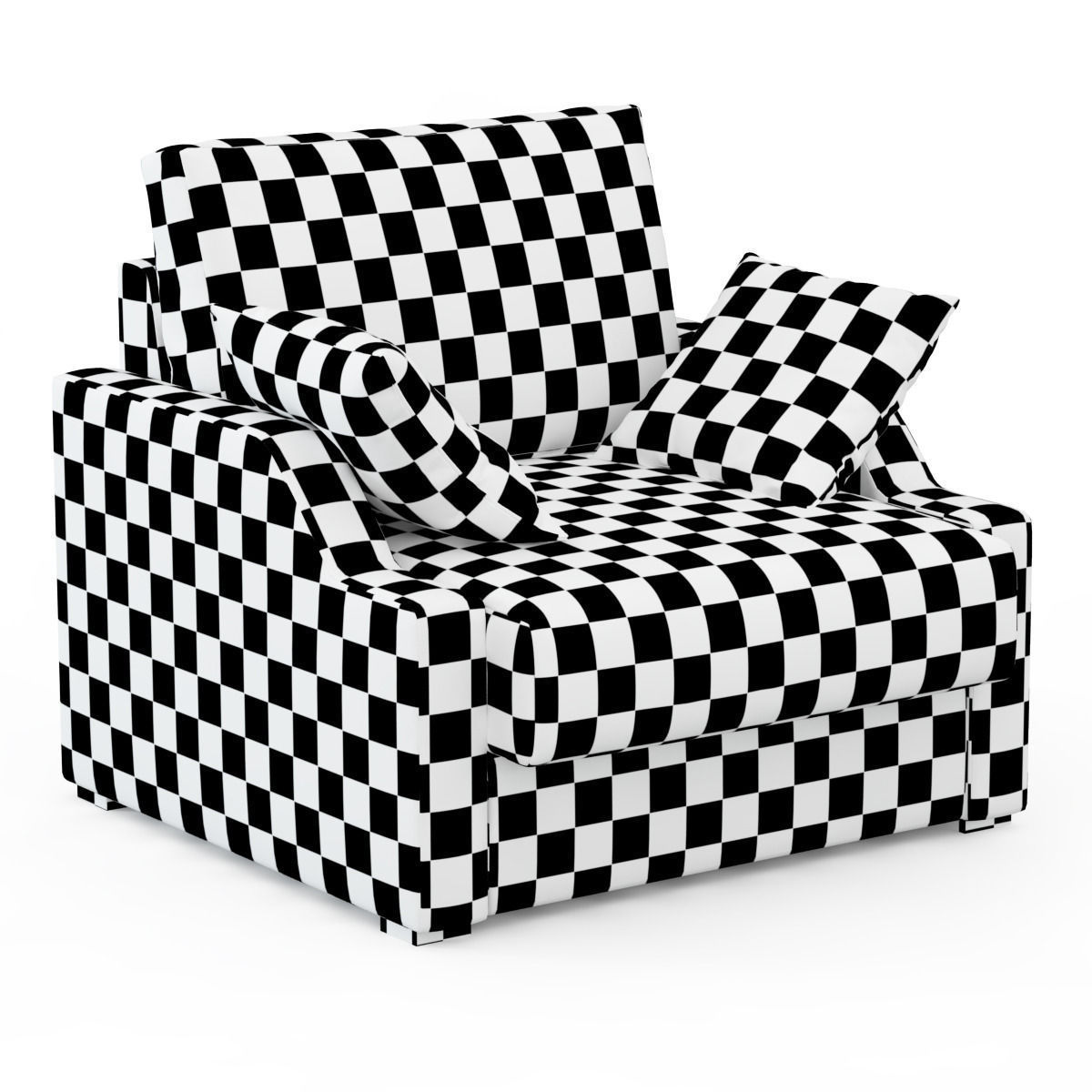 Armchair ALBA by Vicente Gallega 3D model_1