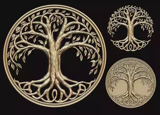 Tree of Life printable 3D print model