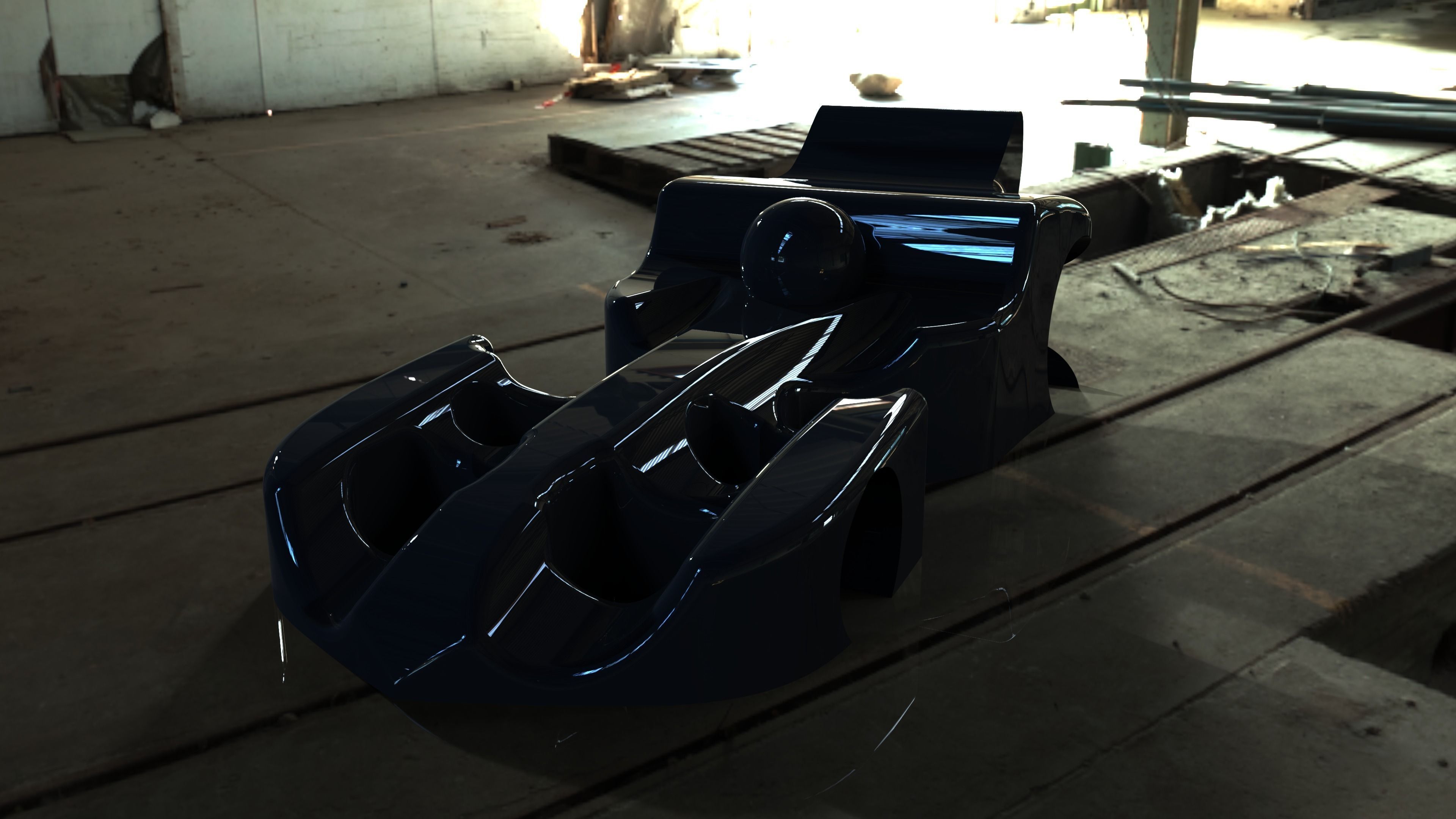 Mechanical Parts Free 3D model_1