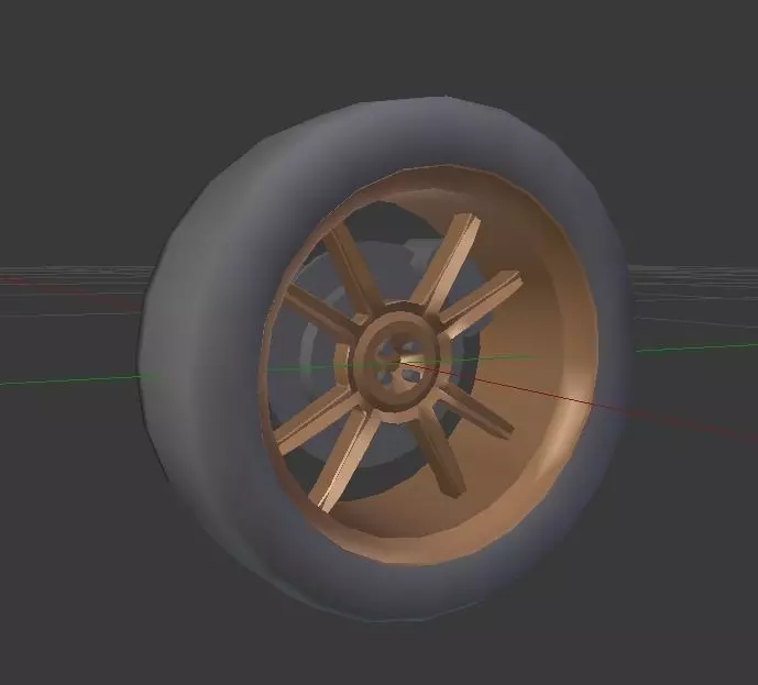 Free Wheel 06 Free 3D model