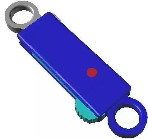 Box clasps 16 - Library techique 3D - Conception of jewels 3D print model