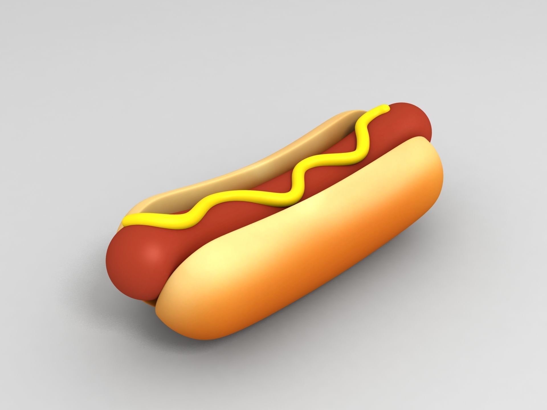 Cartoon Food Pack 3D model_2