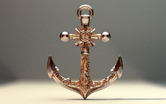 Anchor 3D print model