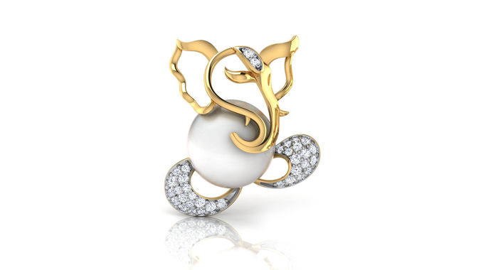 Lord Ganesh Pendant  3D print model