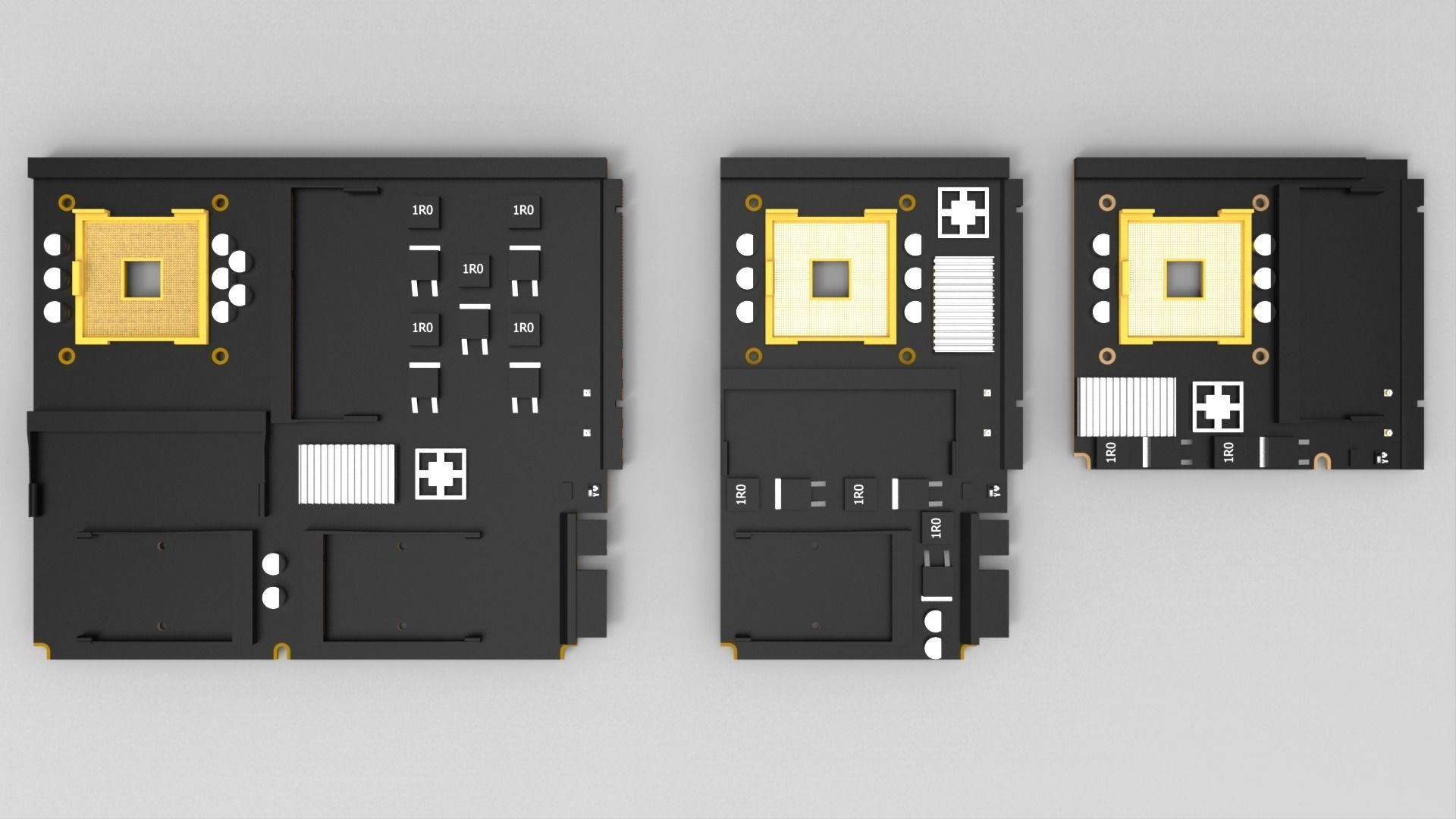 HP TLCM LCM and LLCM motherboard Free 3D model_0