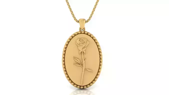 Rose Pendant