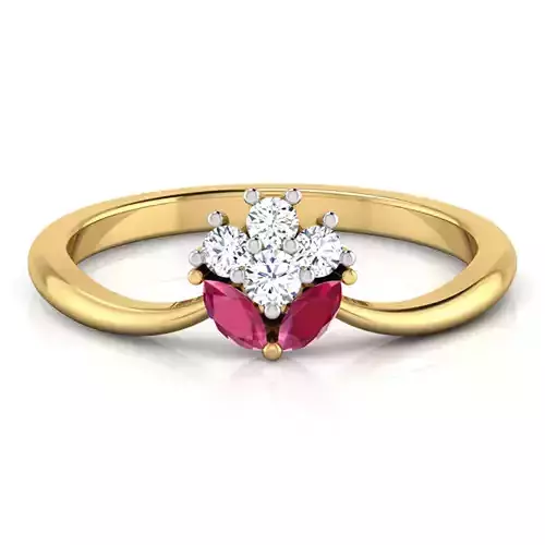 Ruby Diamond Ring