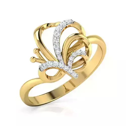 Singlefly Diamond Ring
