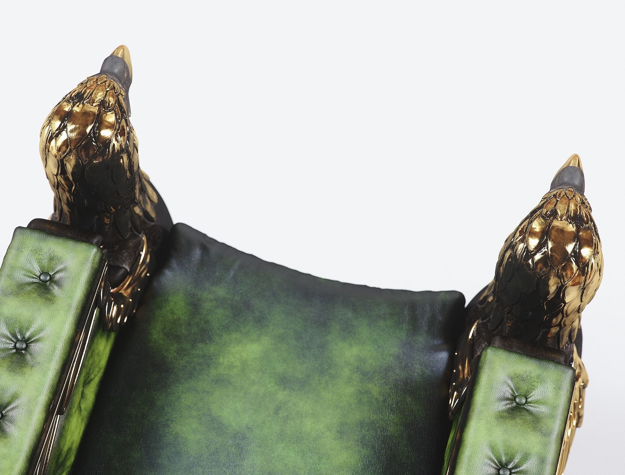 HippoGriffe Chair Low-poly 3D model_6