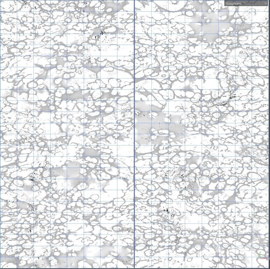 Asteroid v2 Low-poly 3D model_9