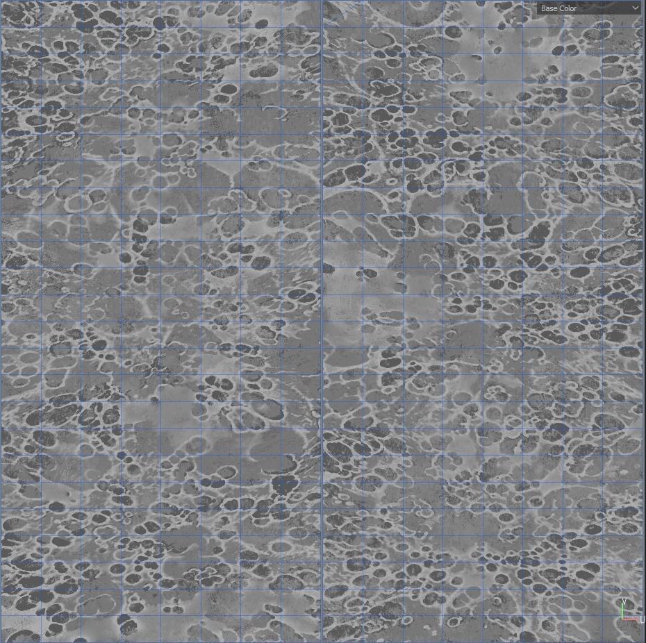 Asteroid v2 Low-poly 3D model_11