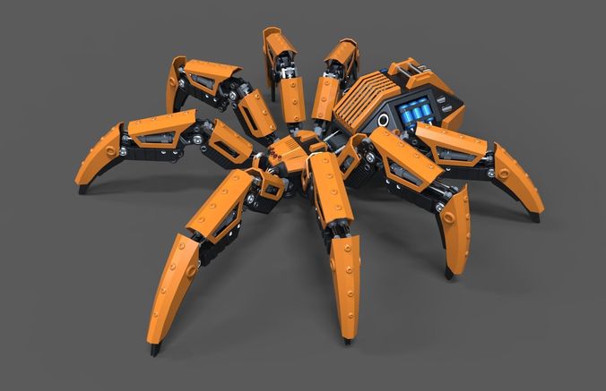 Robot Spider 3D model