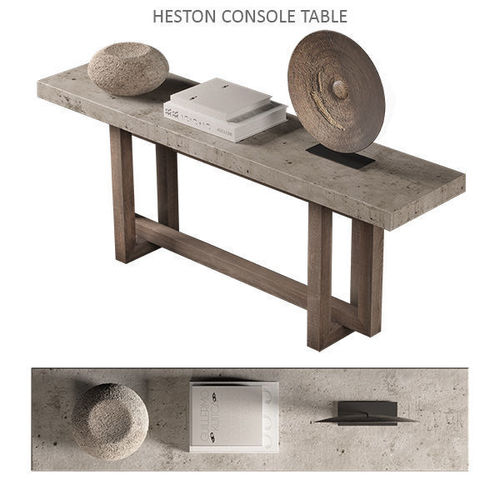 RH HESTON CONSOLE TABLE 3D model
