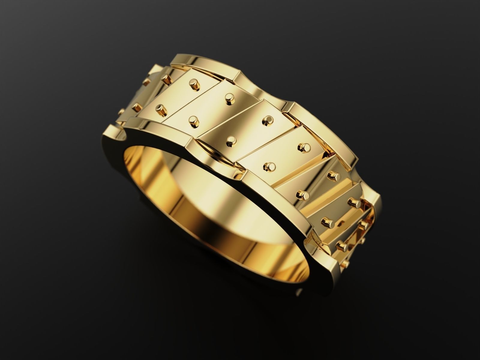 Plate ring 2 3D print model_1