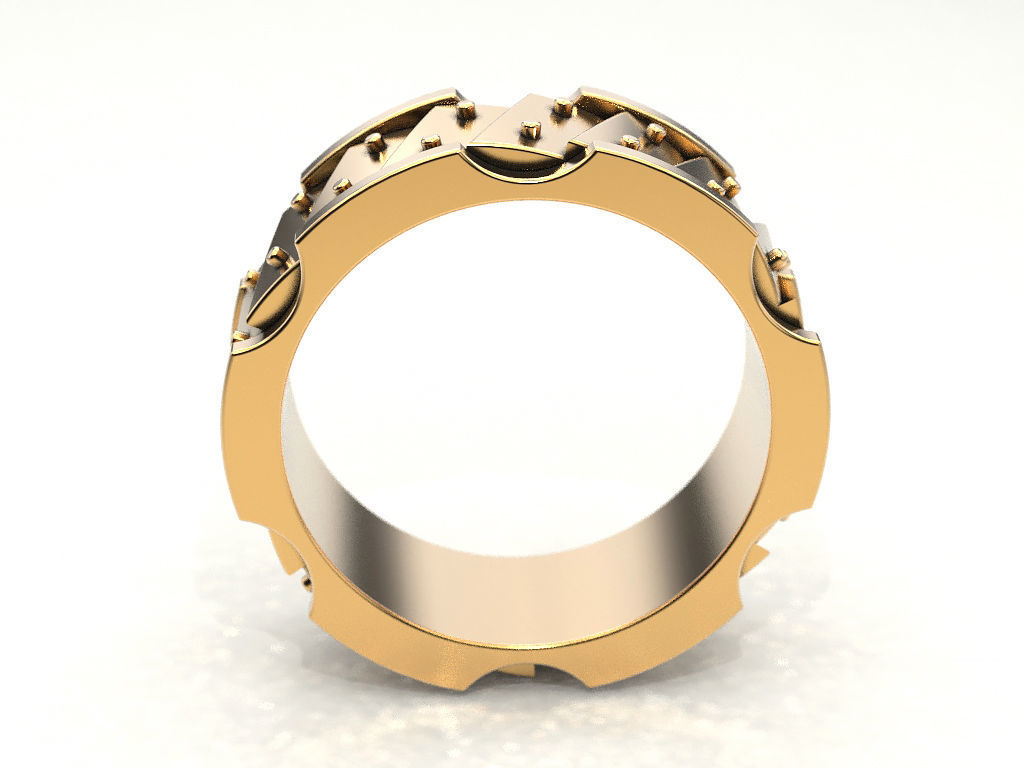 Plate ring 2 3D print model_18