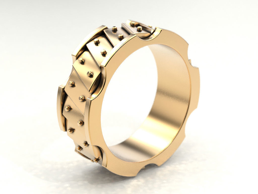 Plate ring 2 3D print model_20