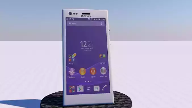 Sony Mobile 3d Model