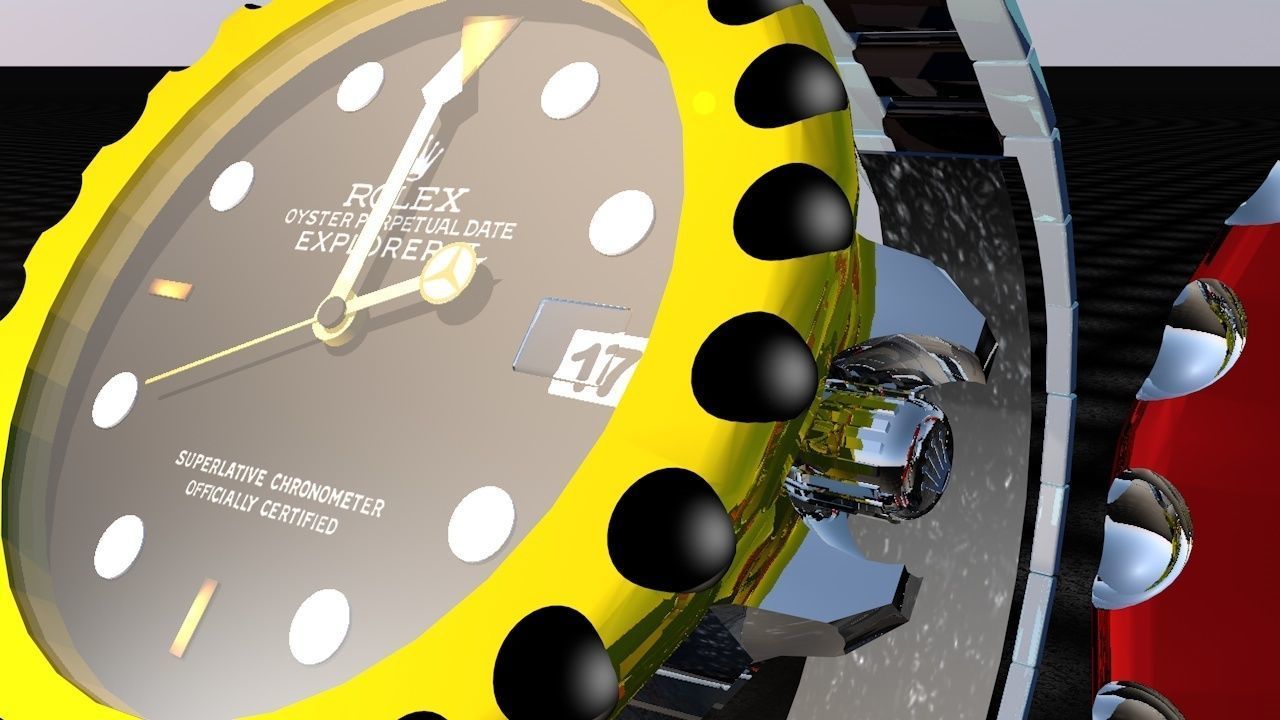 Rolex Watch 3d Model