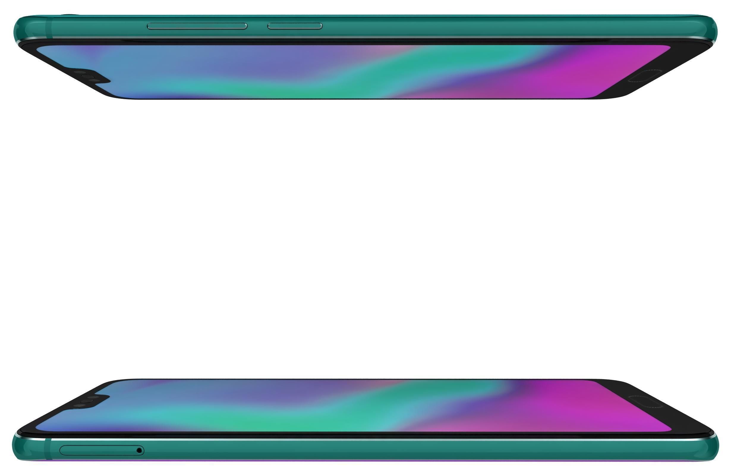 Honor 10 Phantom Green 3D model_3