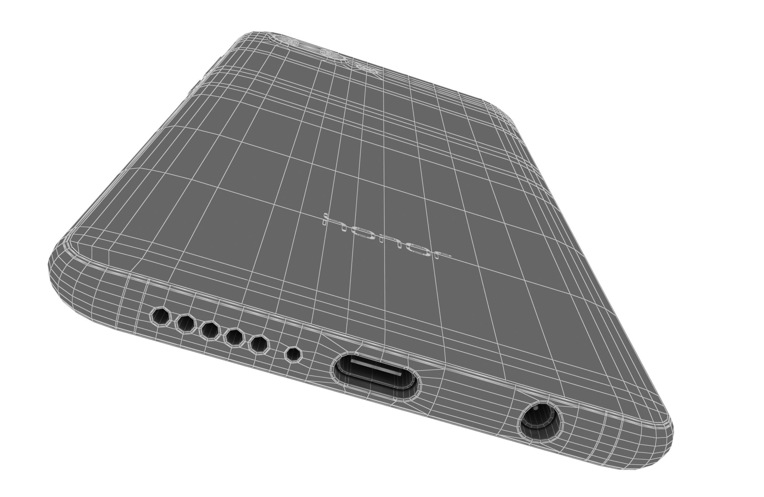 Honor 10 Phantom Green 3D model_17