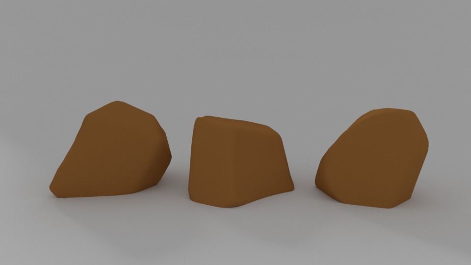 Lowpoly game assets Low-poly 3D model_7