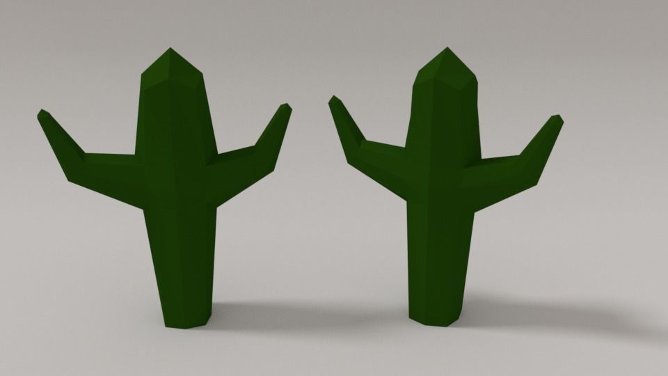 Lowpoly game assets Low-poly 3D model_2