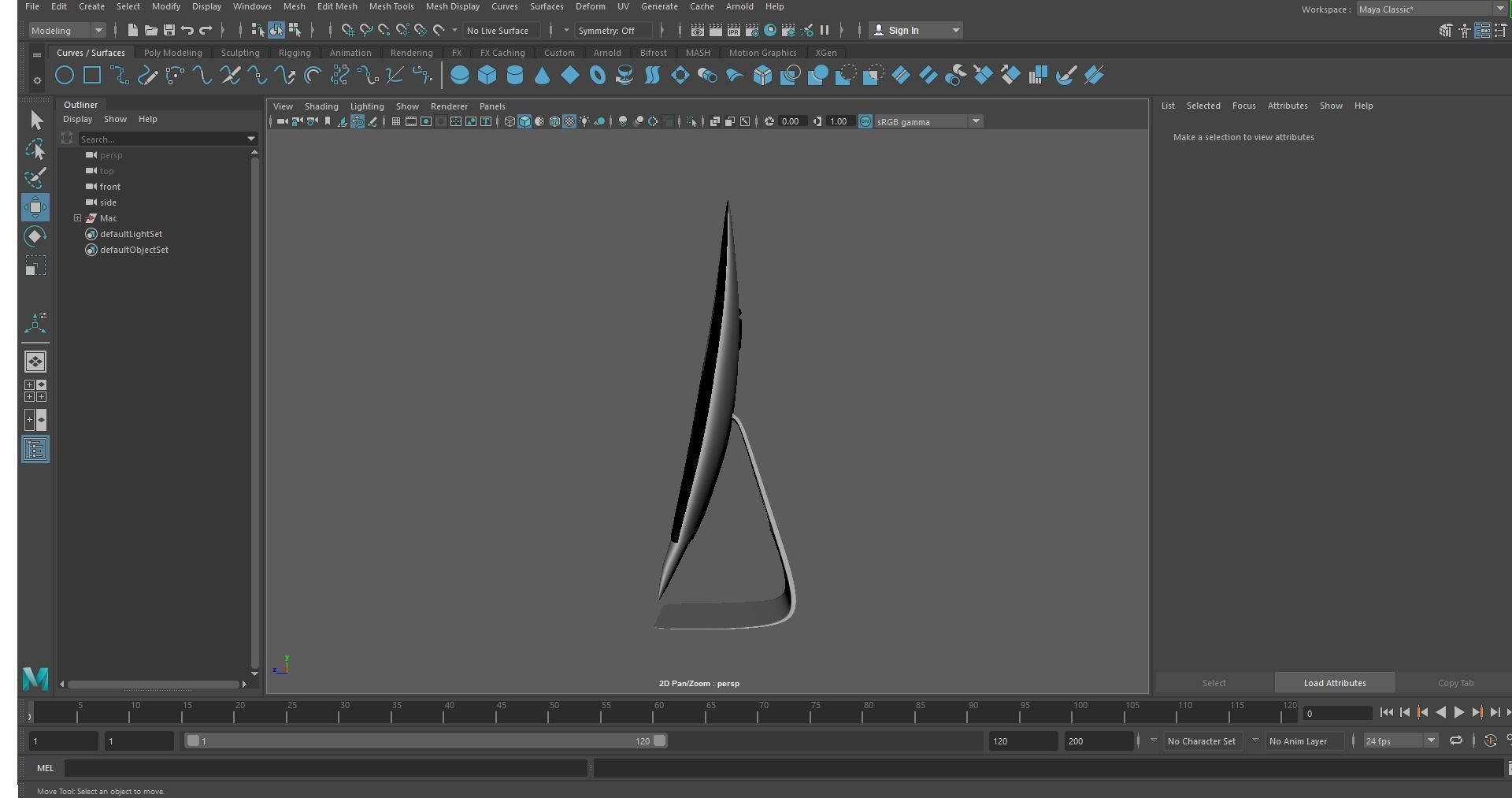 I mac 27 Low-poly 3D model_1