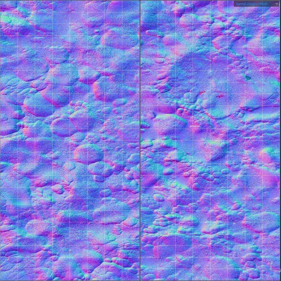 asteroid v3  Low-poly 3D model_10