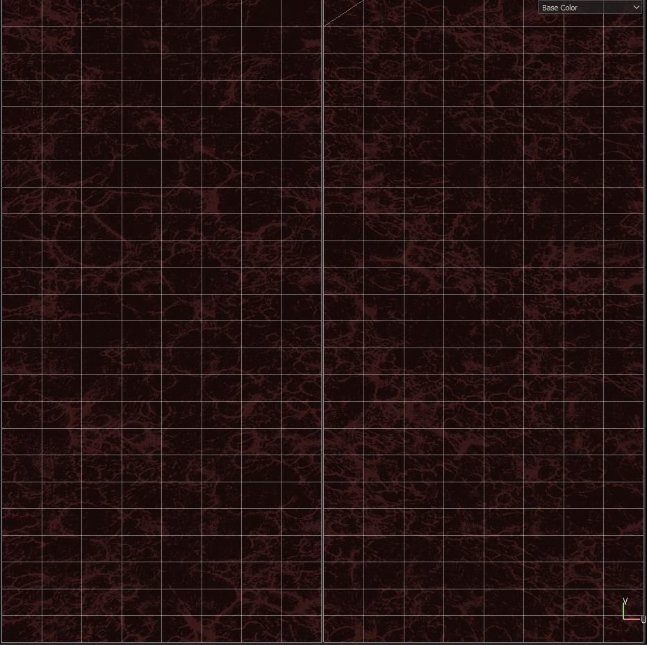 asteroid v3  Low-poly 3D model_7