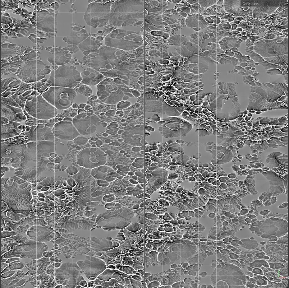 asteroid v3  Low-poly 3D model_8