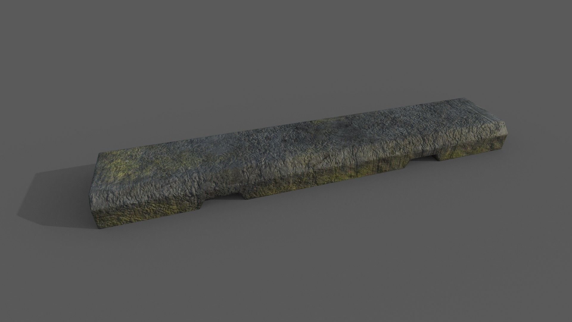 Concrete Barrier Collection Low-poly 3D model_18