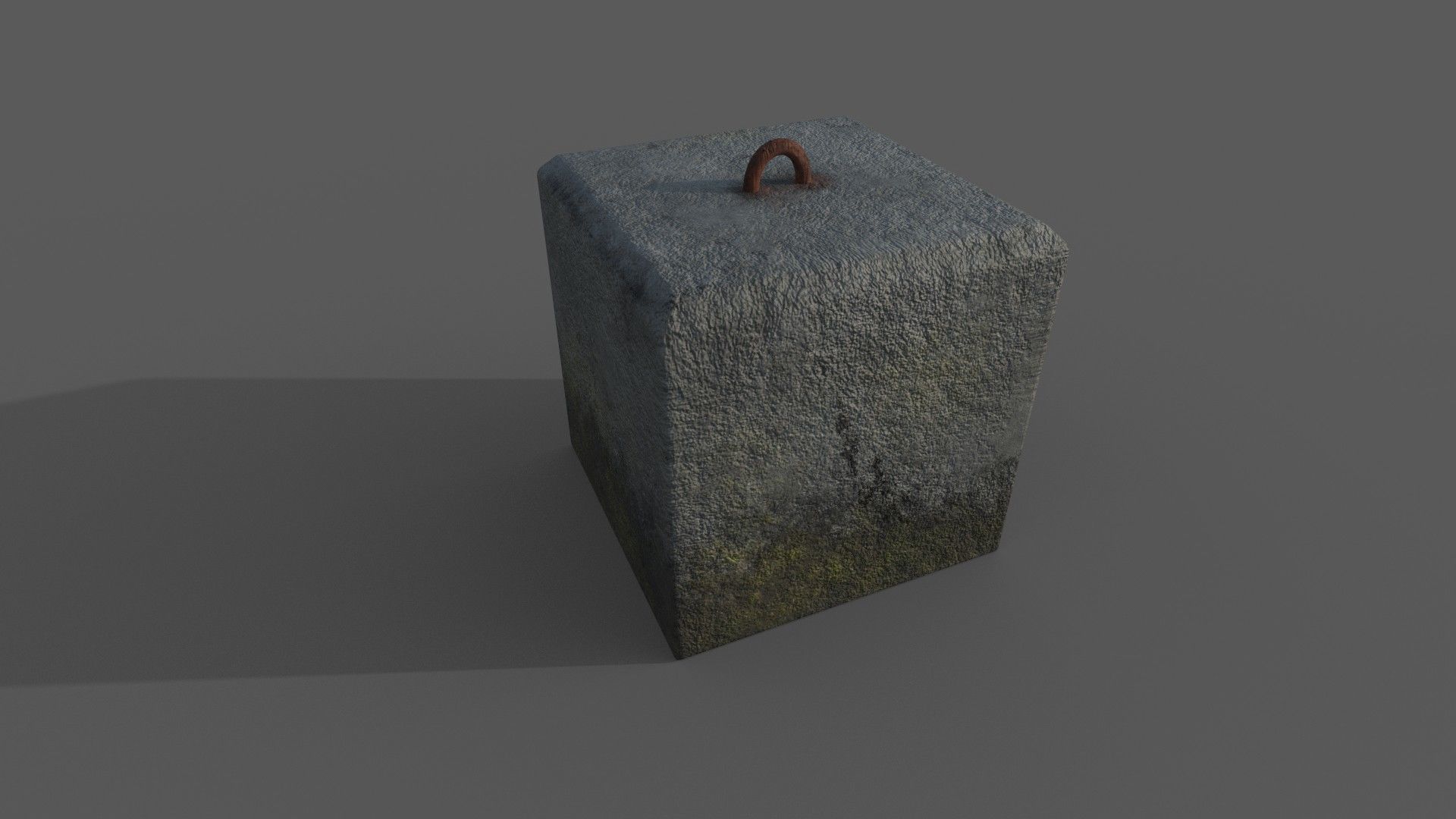 Concrete Barrier Collection Low-poly 3D model_28