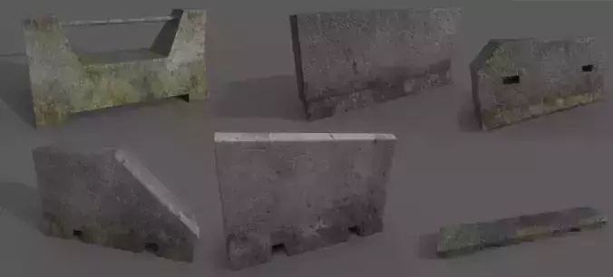 Concrete Barrier Collection