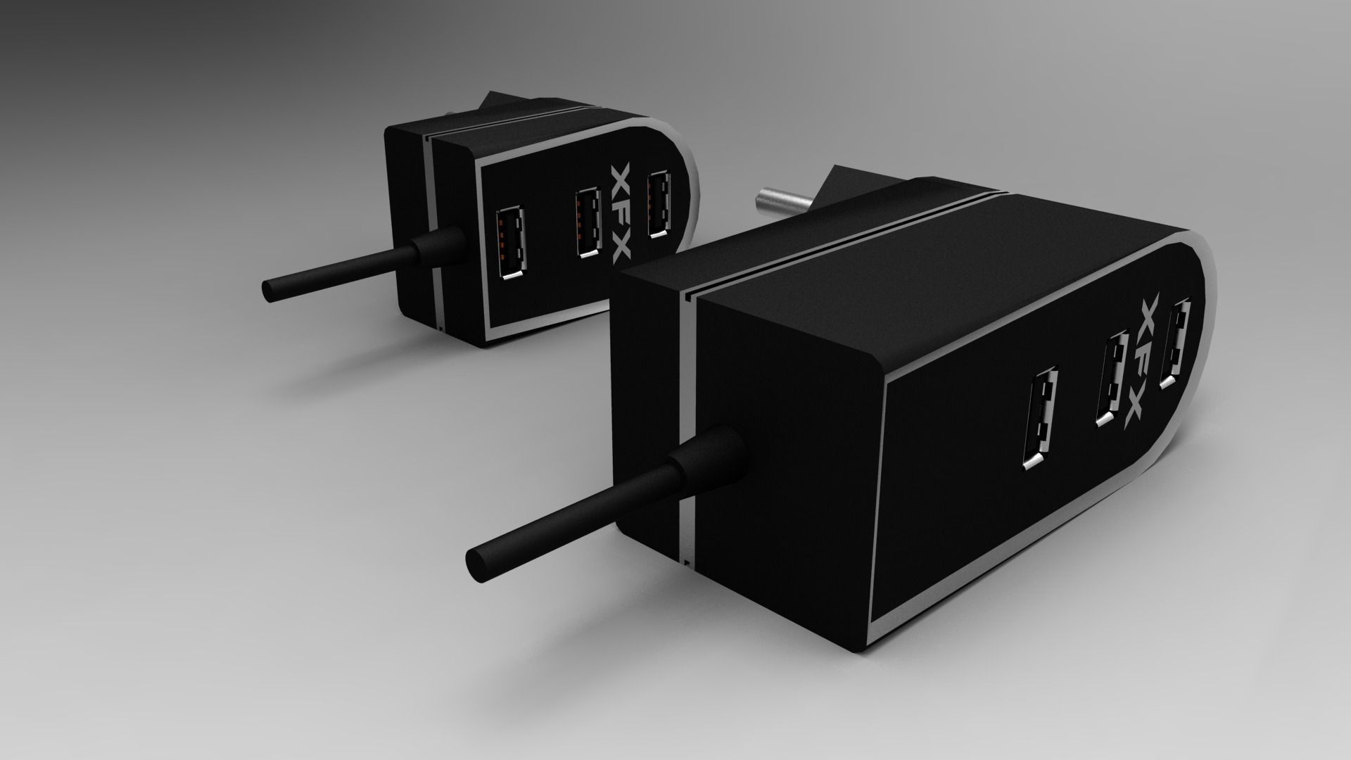 XFX PCM and TCM motherboard for smartphones Free 3D model_1