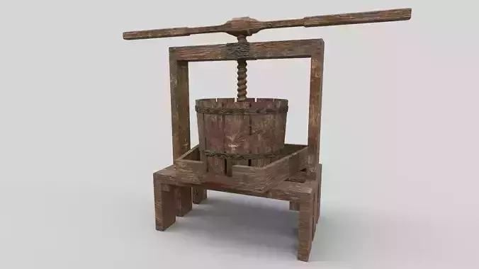 Medieval Wine Press