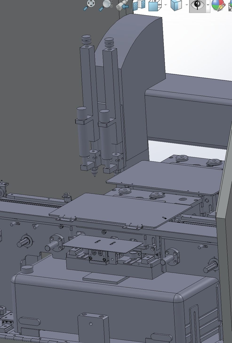 Automatic gluing machine 3D model_5